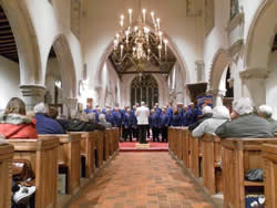 Choir concert in church